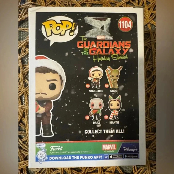 Funko POP Guardians of The Galaxy Holiday Special Star-Lord Vinyl Figure #1104 - Picture 2 of 4